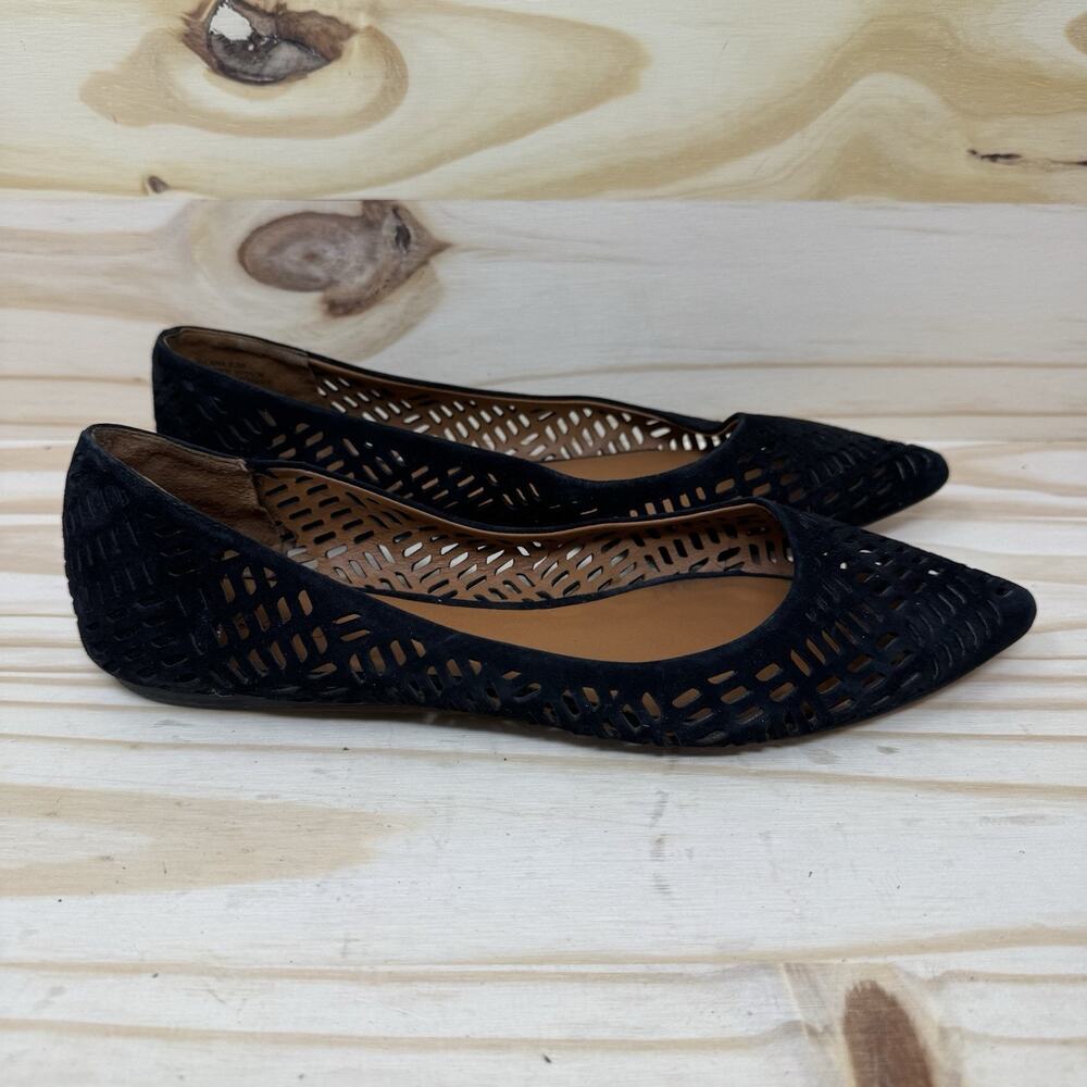 Elizabeth And James Women’s Black Flats Size 8.5B